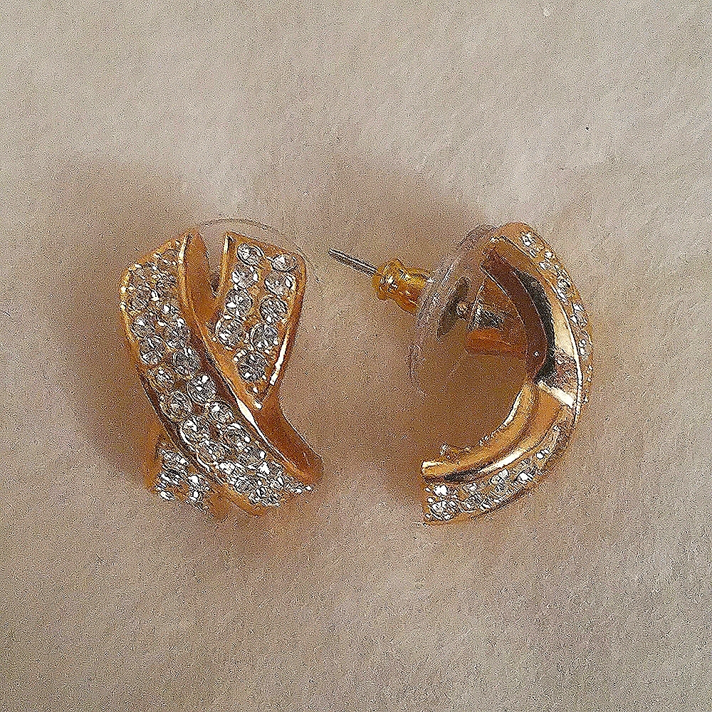 Vintage Rhinestone Earrings